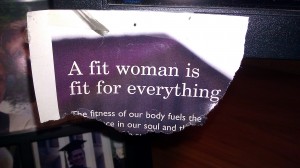 A fit woman is fit for everything A fit woman is fit for everything