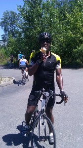 Biking and ice cream go together Biking and ice cream go together